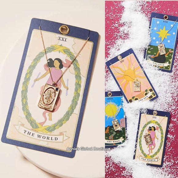 Anthropologie Jewelry - NWT ANTHROPOLOGIE Tarot Card Pendant Necklace